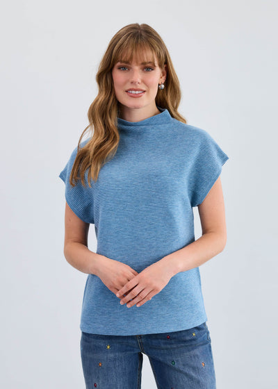 Ottoman Cap Sleeve Sweater - Dream Pants