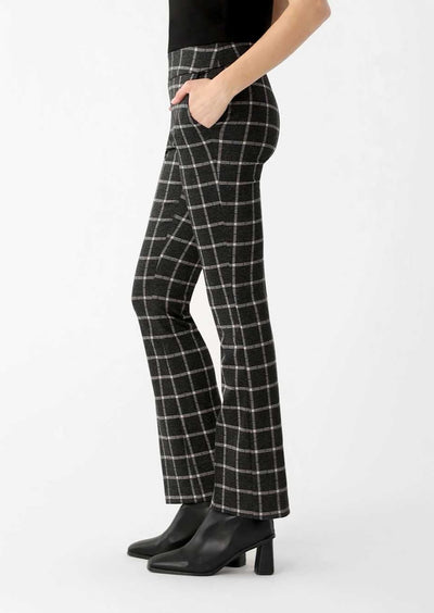 Lisette L Mini Boot Cut Pants, Bradford Plaid 