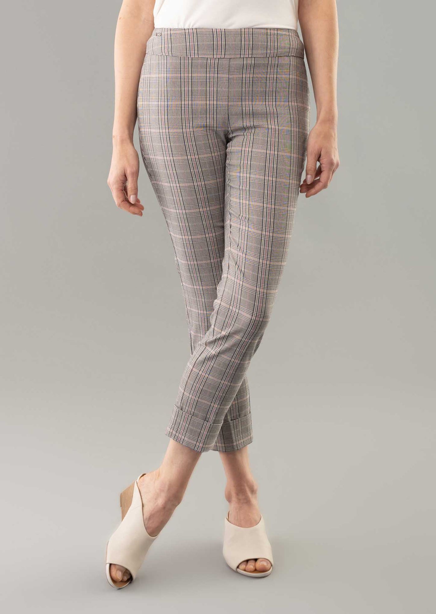 Lisette L Birmingham Plaid Pants 