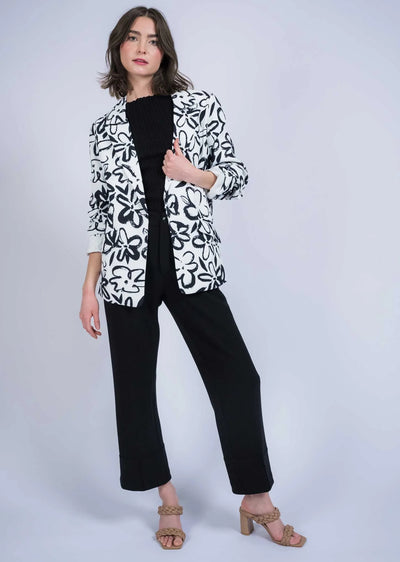Eleanor Fabric 24'' Printed Jacket Lisette L