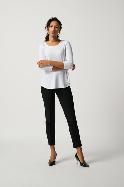 Classic Structured Slim Pant Joseph Ribkoff