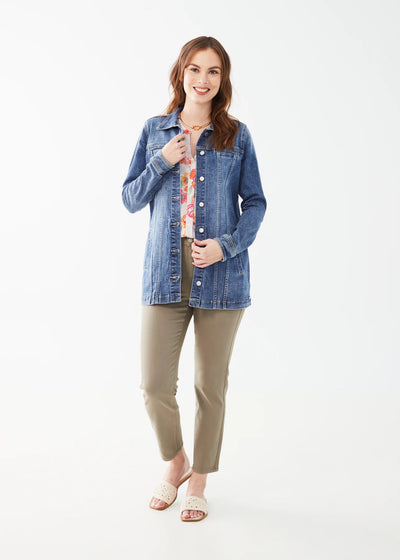 Long Denim Jacket French Dressing Jeans