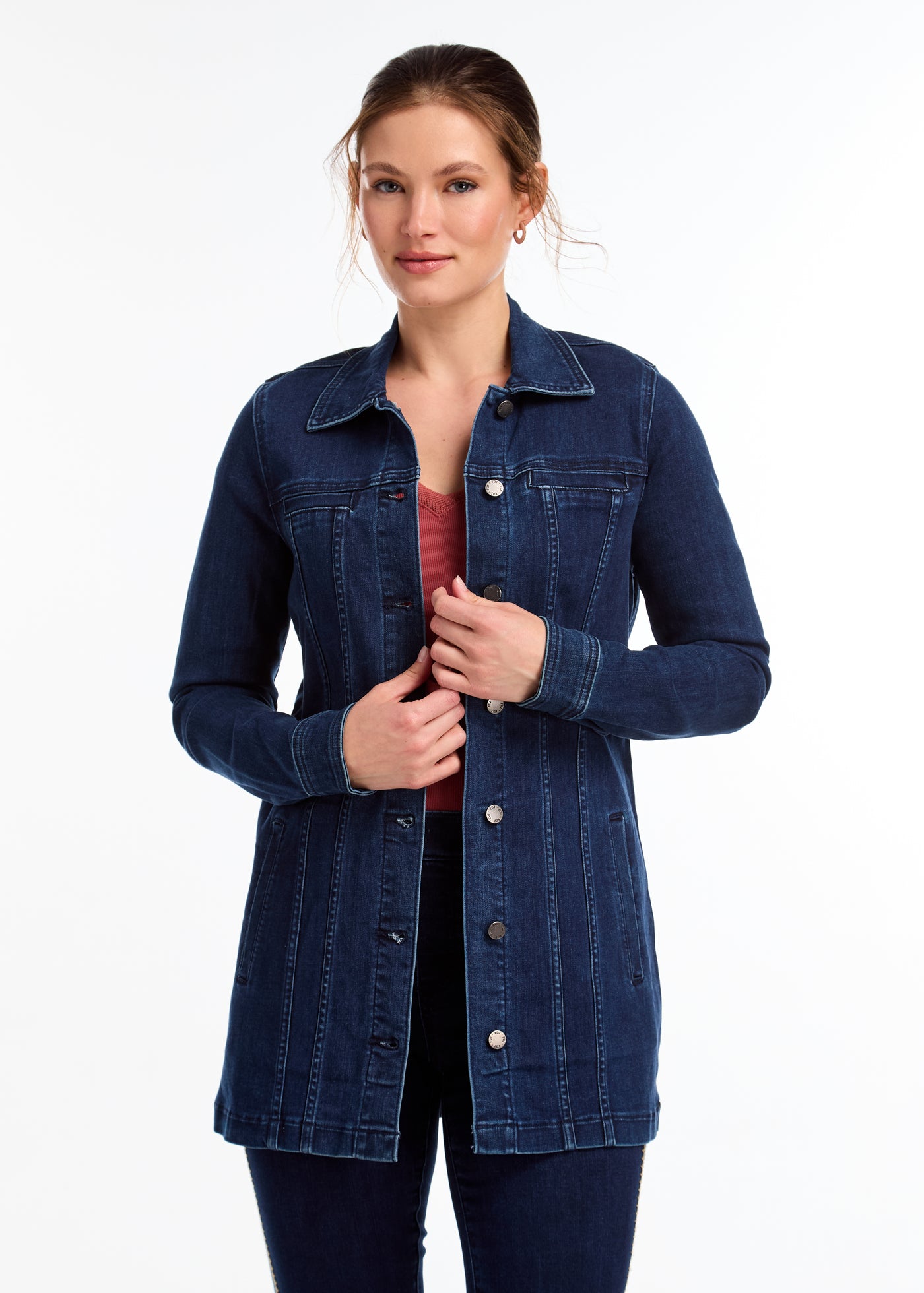 Long Denim Jacket French Dressing Jeans