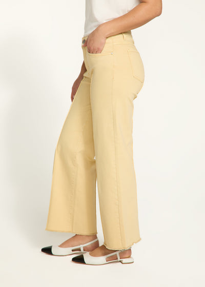 Olivia Wide Ankle French Dressing Jeans
