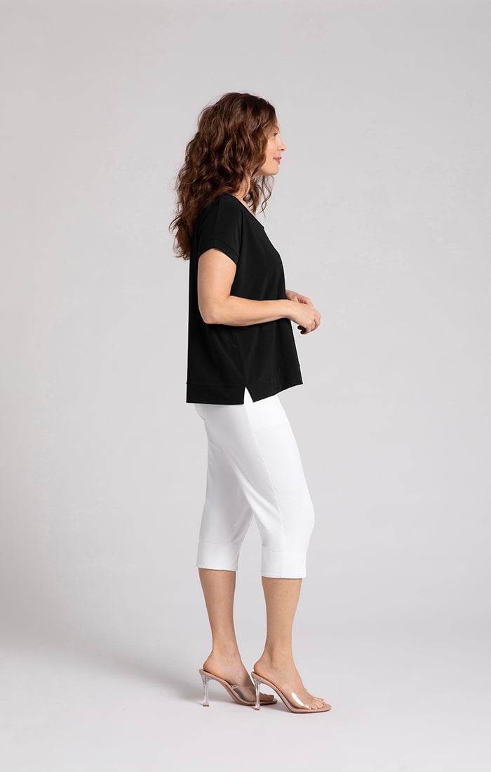 Dolman Scoop Neck Boxy Top - Dream Pants