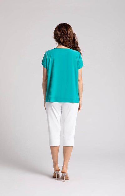 Dolman Scoop Neck Boxy Top - Dream Pants