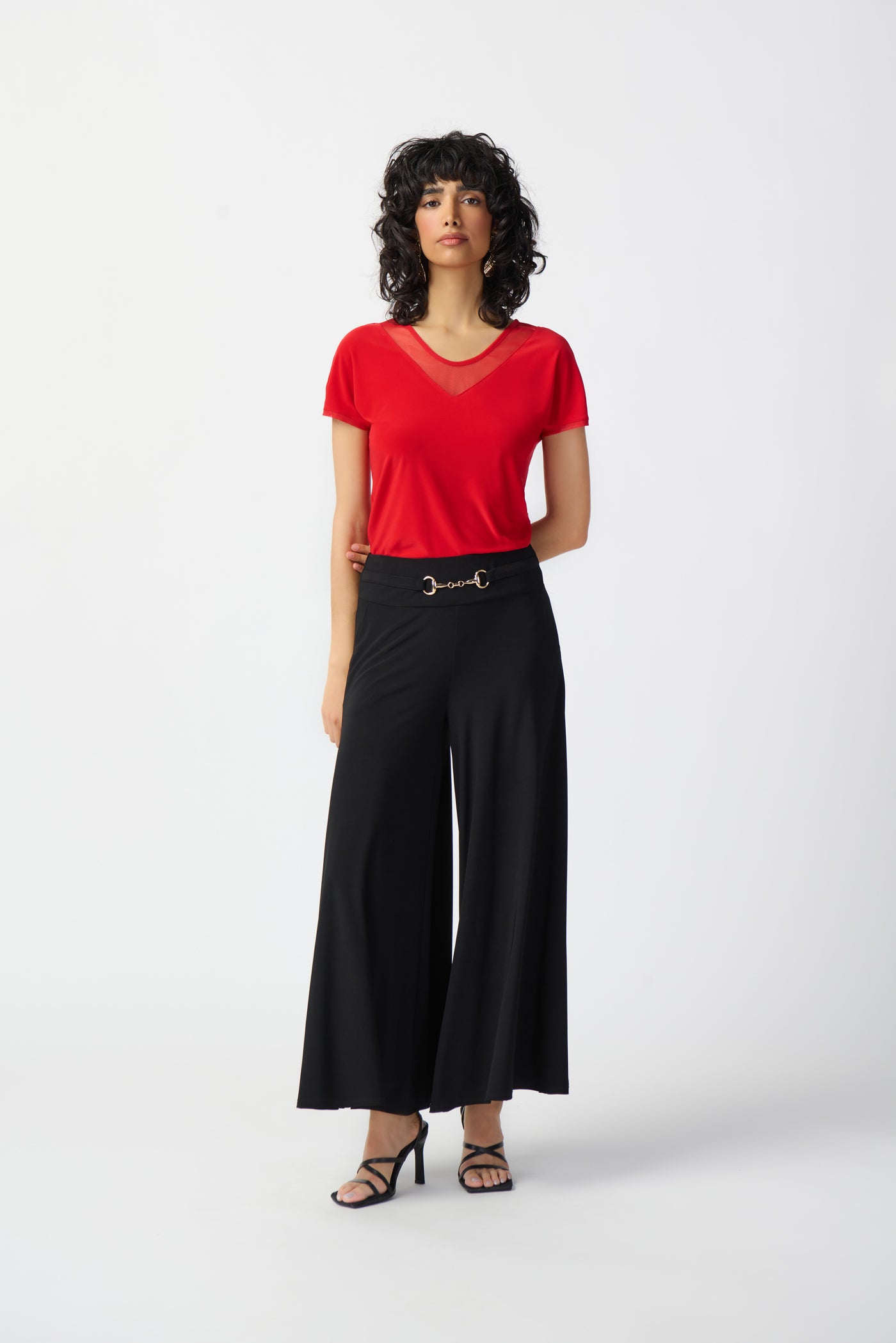 Joseph Ribkoff Silky Knit Culotte Pants 