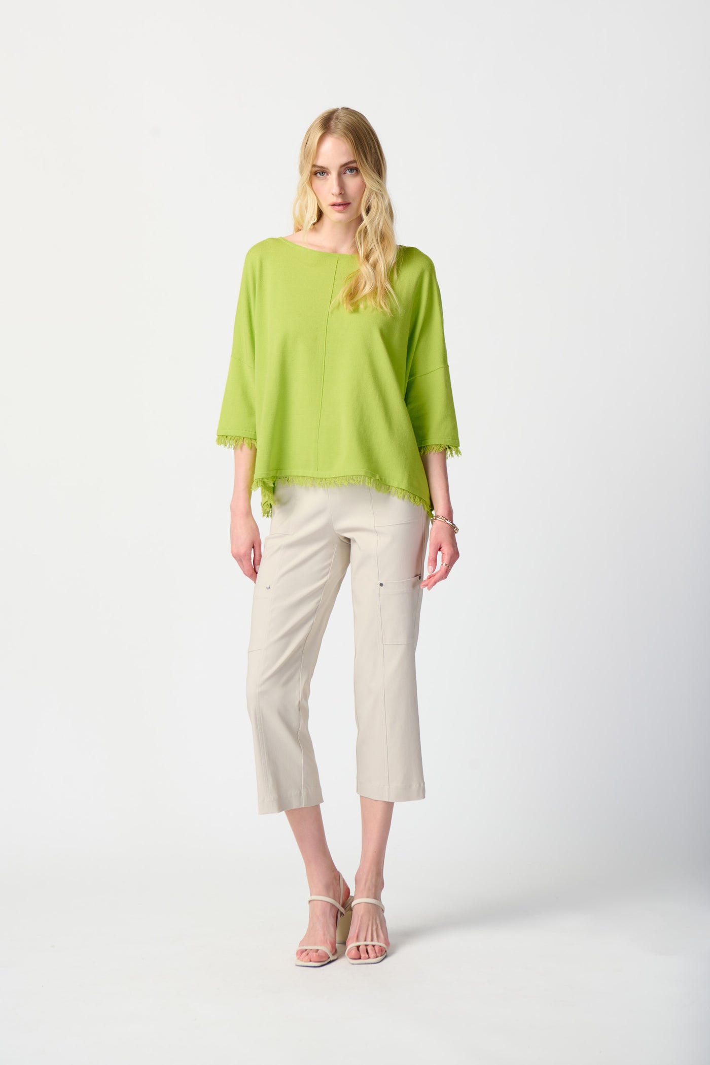 Joseph Ribkoff Millennium Crop Pull-On Pants 