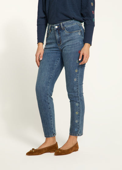 Olivia Pencil Ankle French Dressing Jeans