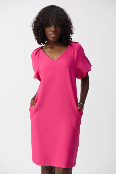 Lux Twill Puff Sleeve Dress - Dream Pants