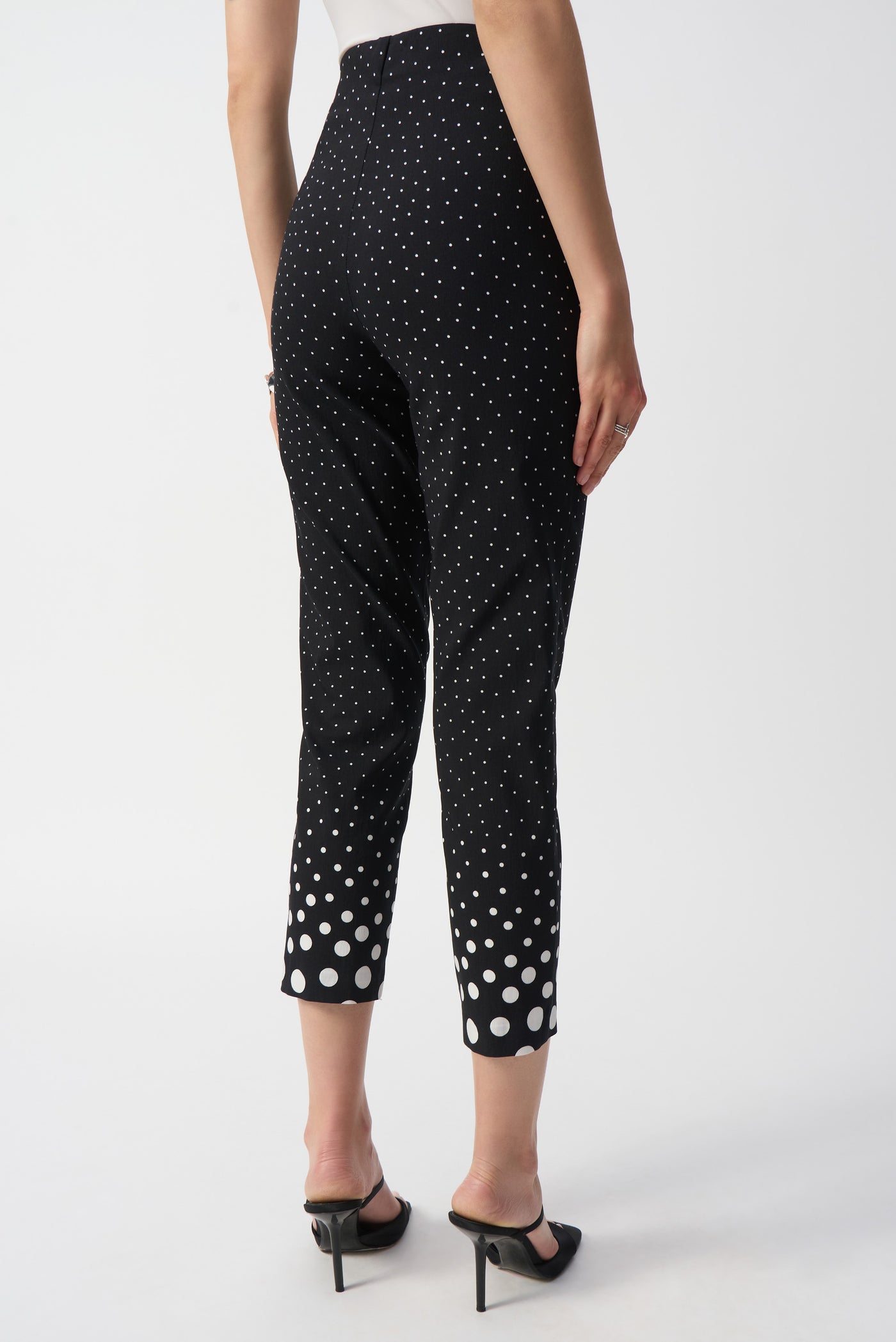 Millennium Dot Print Straight Pants