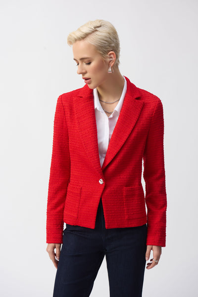 Bouclé Fitted Blazer Joseph Ribkoff