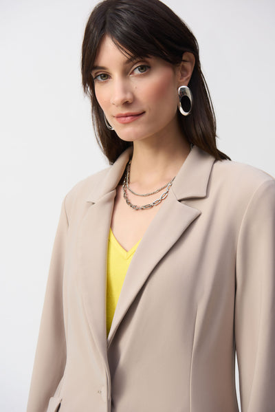 Silky Knit Straight Blazer Joseph Ribkoff