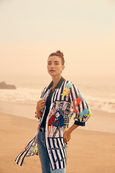 Casual Graphic Button Shirt Frank Lyman