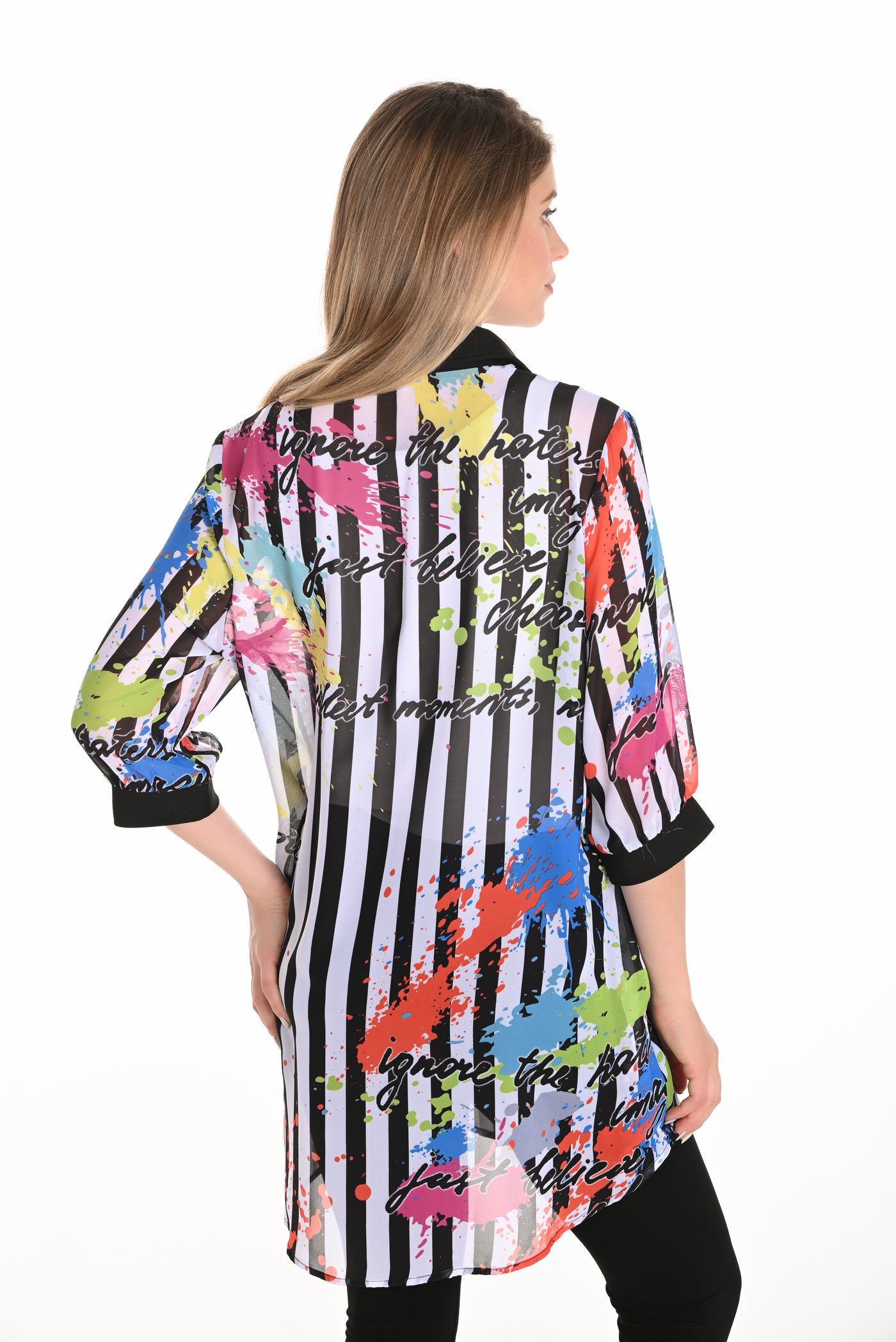 Casual Graphic Button Shirt Frank Lyman