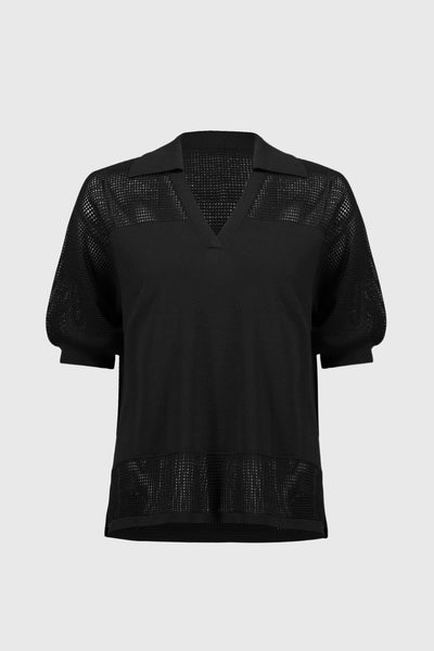 Sweater Knit Pullover With Pointelle Detail Joseph Ribkoff