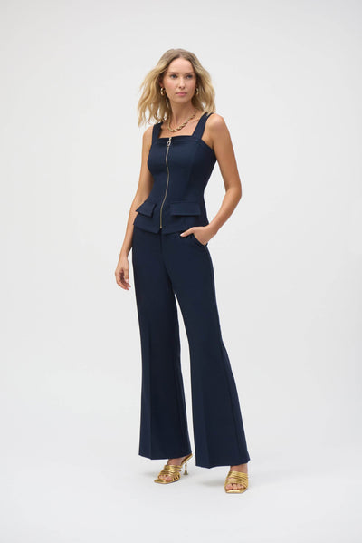 Lux Twill Bustier Fitted Top - Dream Pants
