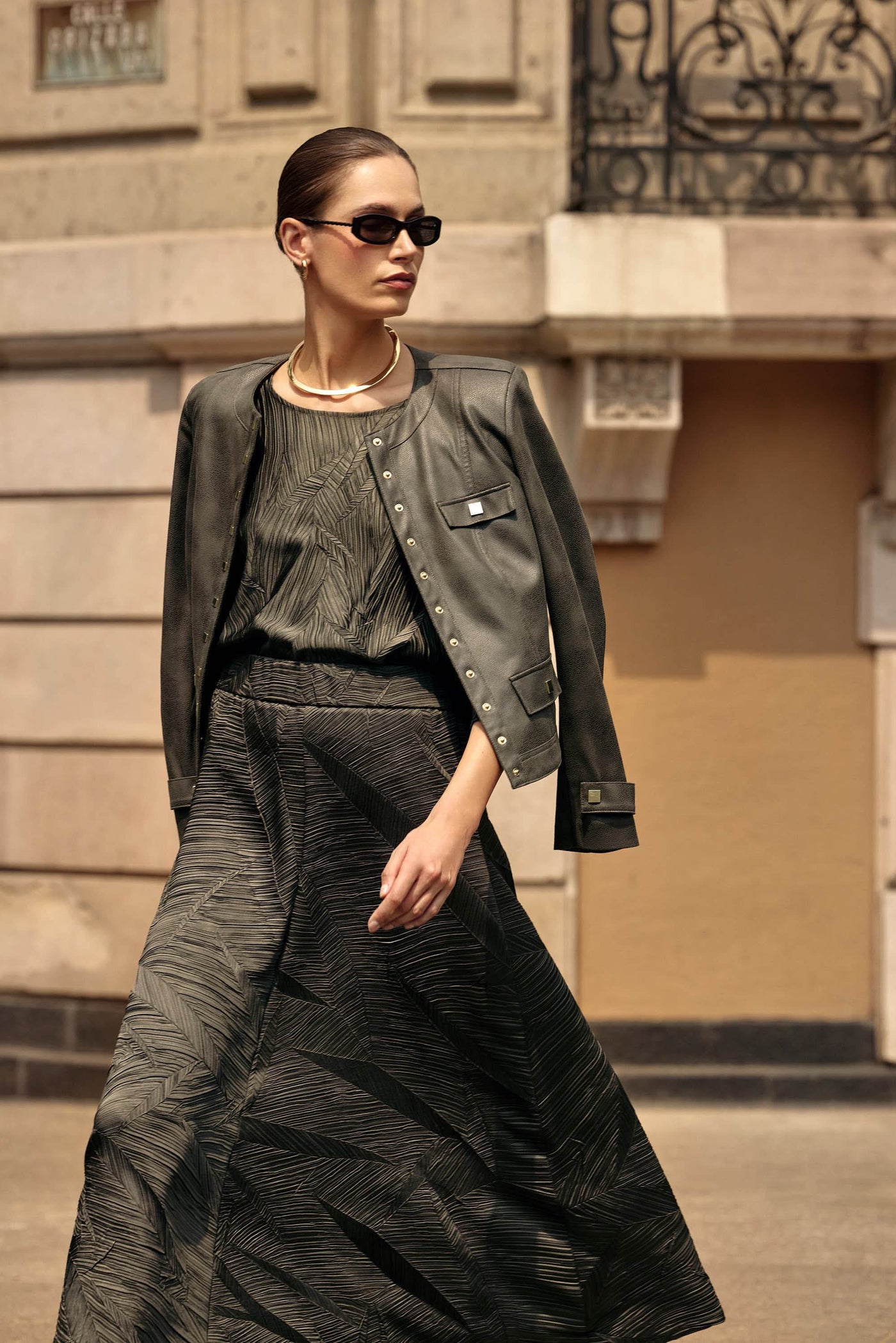 Pleated Satin Boxy Top - Dream Pants