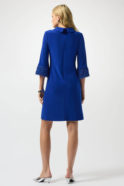 Silky Knit & Novelty A-Line Dress Joseph Ribkoff