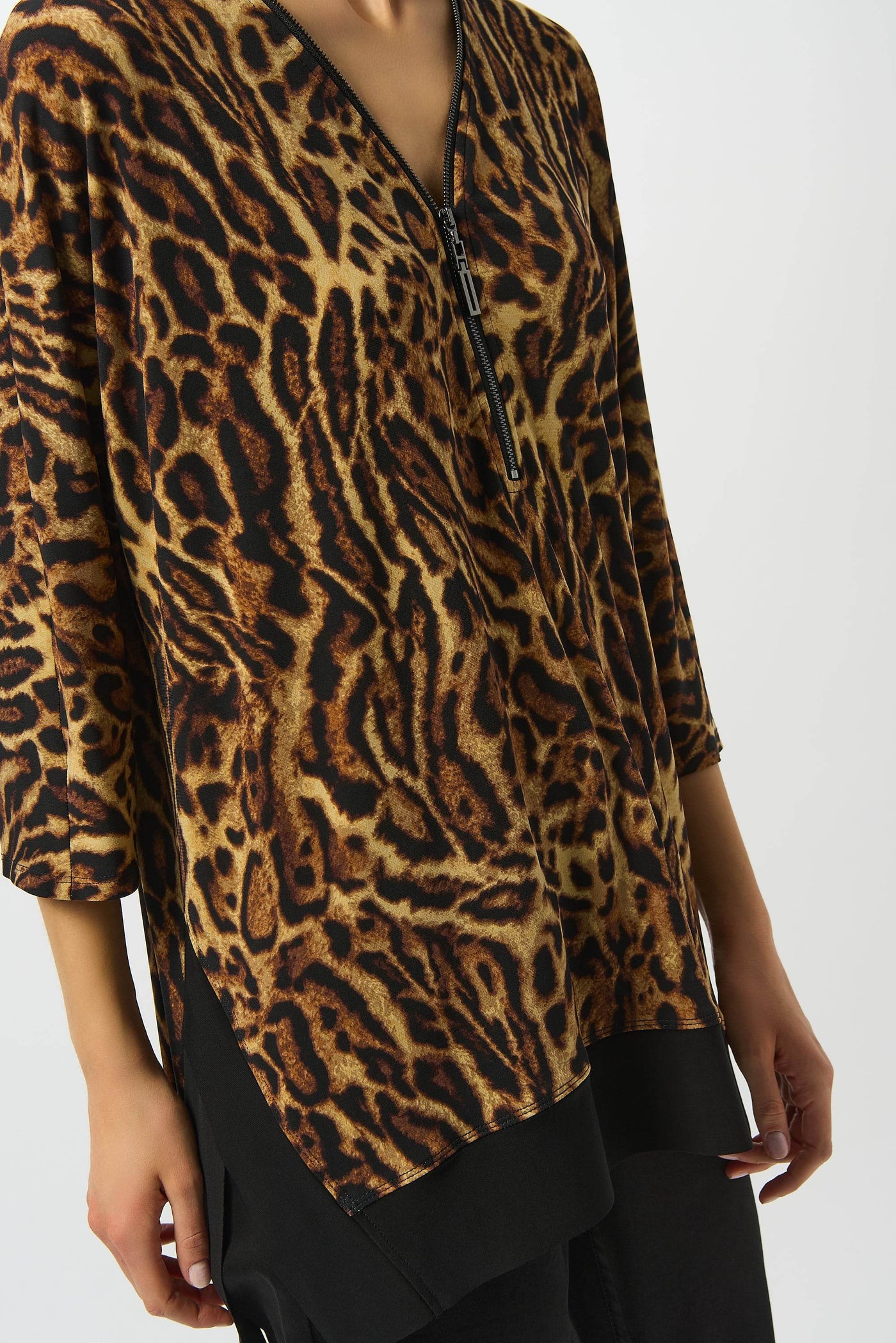 Silky Knit Printed Boxy Tunic - Dream Pants