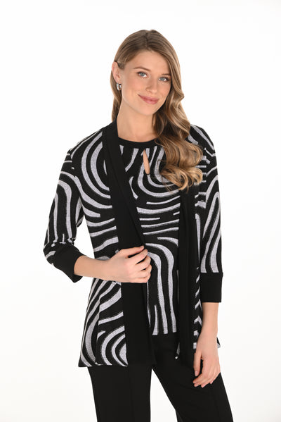 Open-front Regular Fit Cardigan Frank Lyman