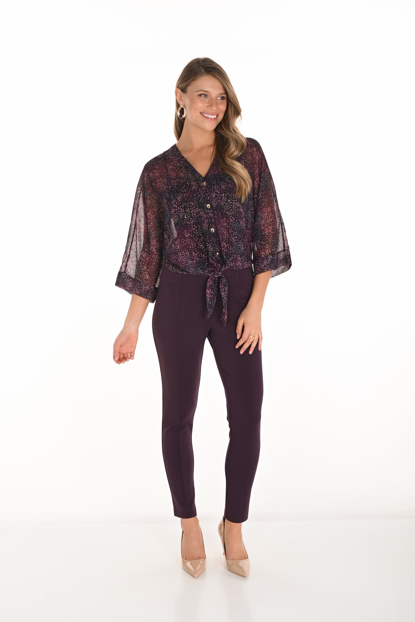 Mid-Rise Skinny Pants Frank Lyman