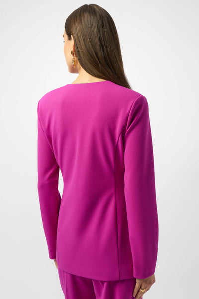 Scuba Crepe Fitted Jacket Joseph Ribkoff