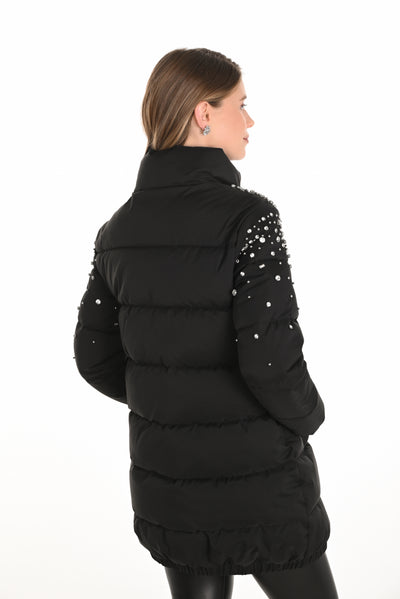 Embellished Puffer Jacket Frank Lyman