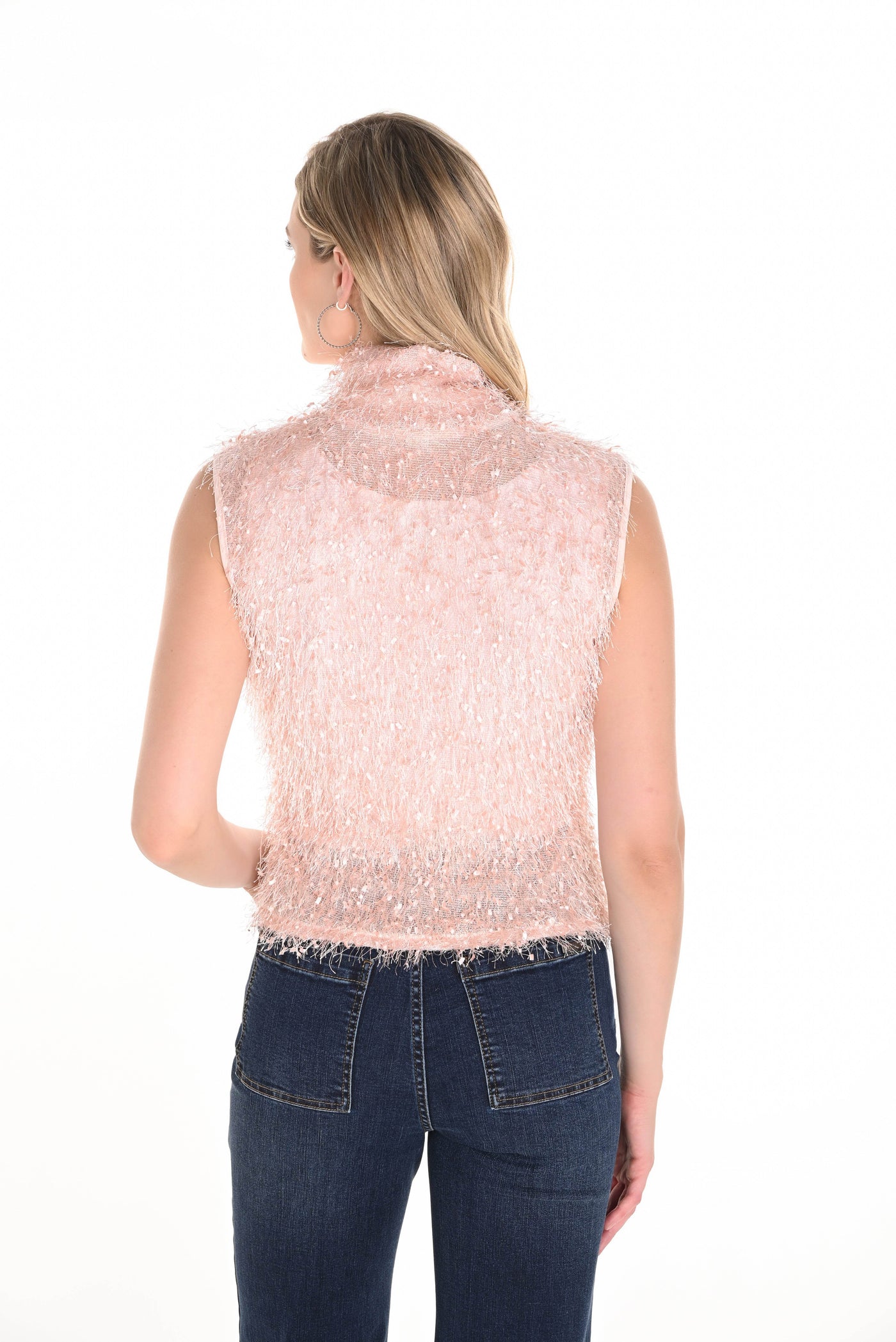 Fuzzy Collared Top - Dream Pants