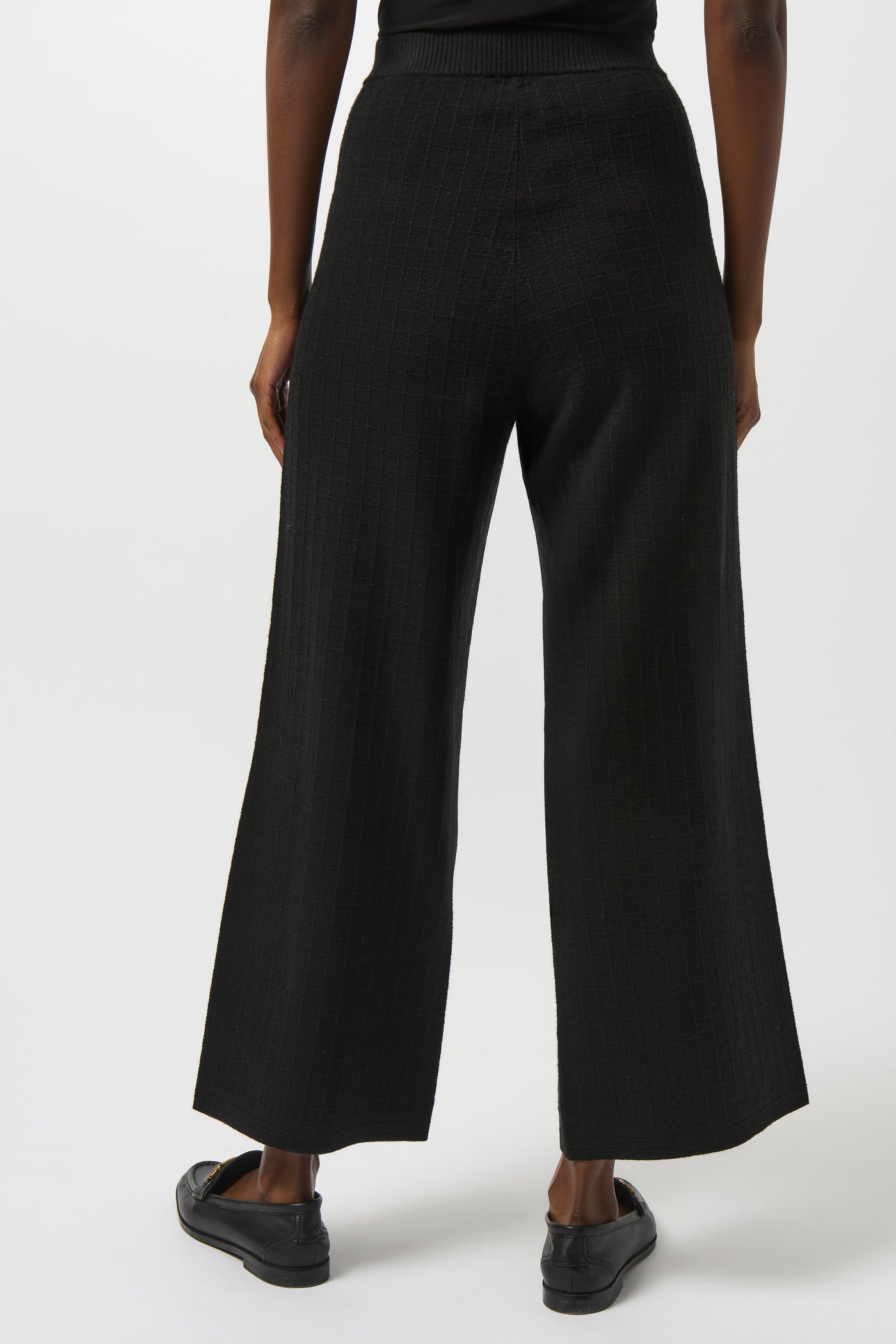 Sweater Knit Straight Leg Pants Joseph Ribkoff