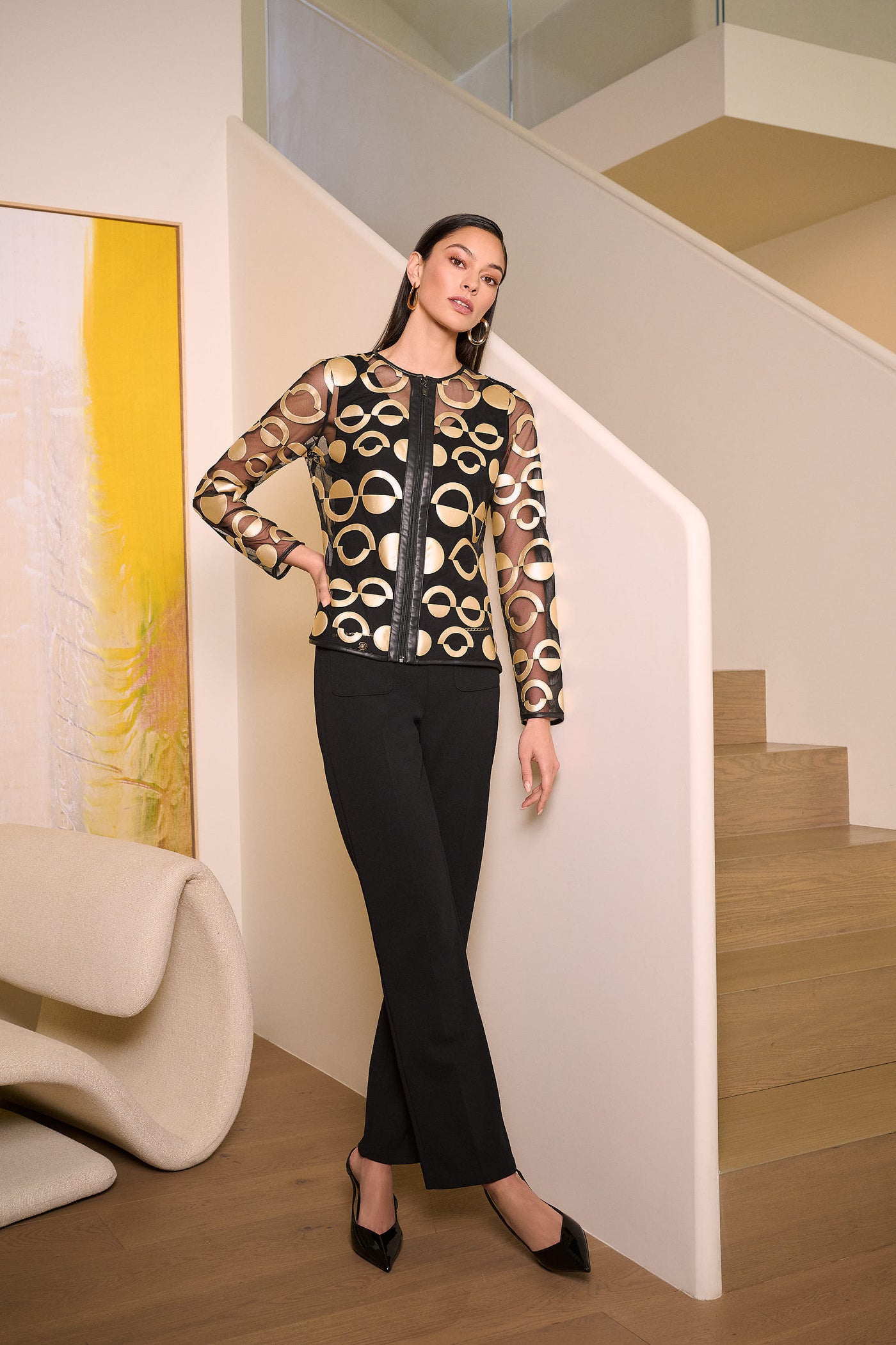 Scuba Crepe Straight Pull-On Pants Joseph Ribkoff