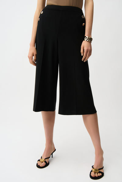 Silky Knit Pull-On Culotte Pants Joseph Ribkoff