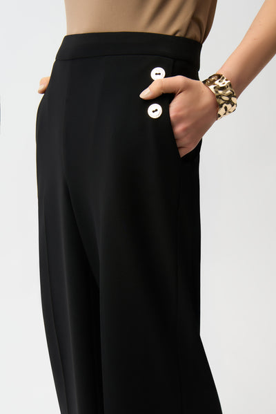 Silky Knit Pull-On Culotte Pants Joseph Ribkoff