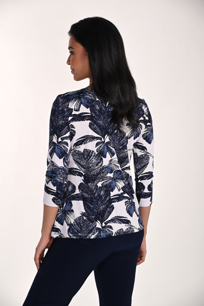 Midnight Bloom Knit Top Frank Lyman