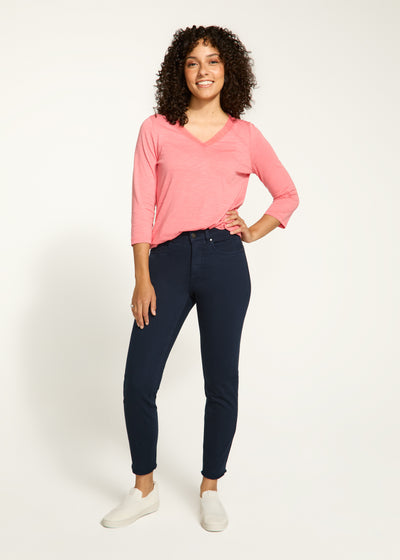 Olivia Slim Ankle Euro Twill French Dressing Jeans