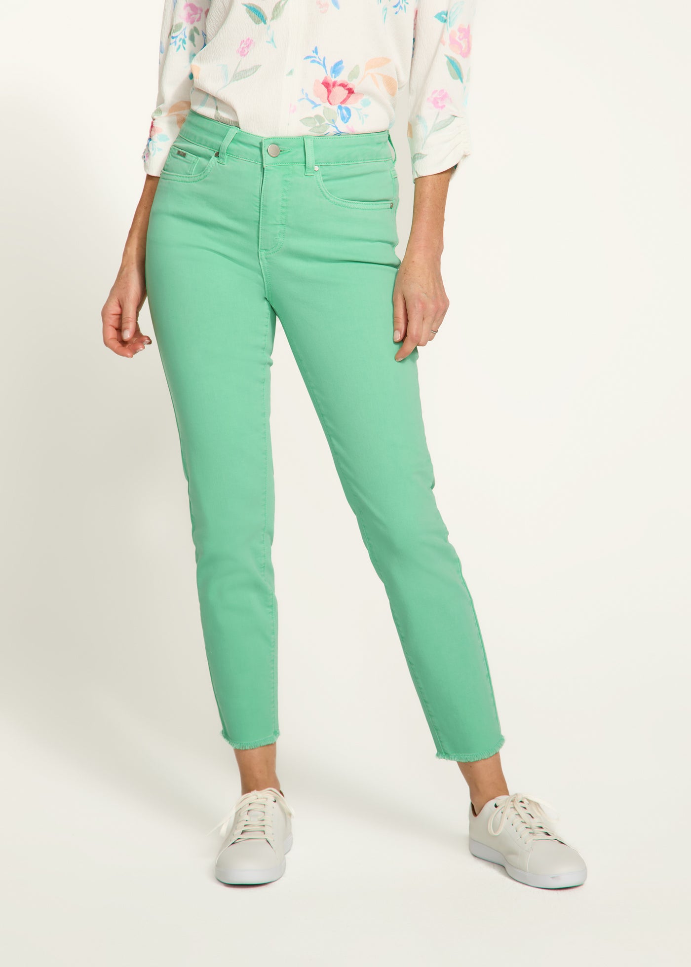 Olivia Slim Ankle Euro Twill French Dressing Jeans