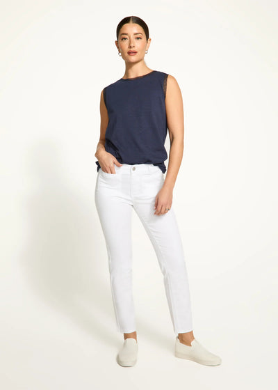 Boat Neck Cami French Dressing Jeans