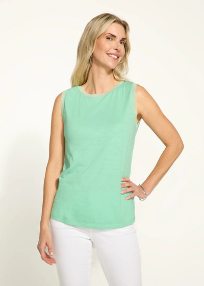 Boat Neck Cami French Dressing Jeans
