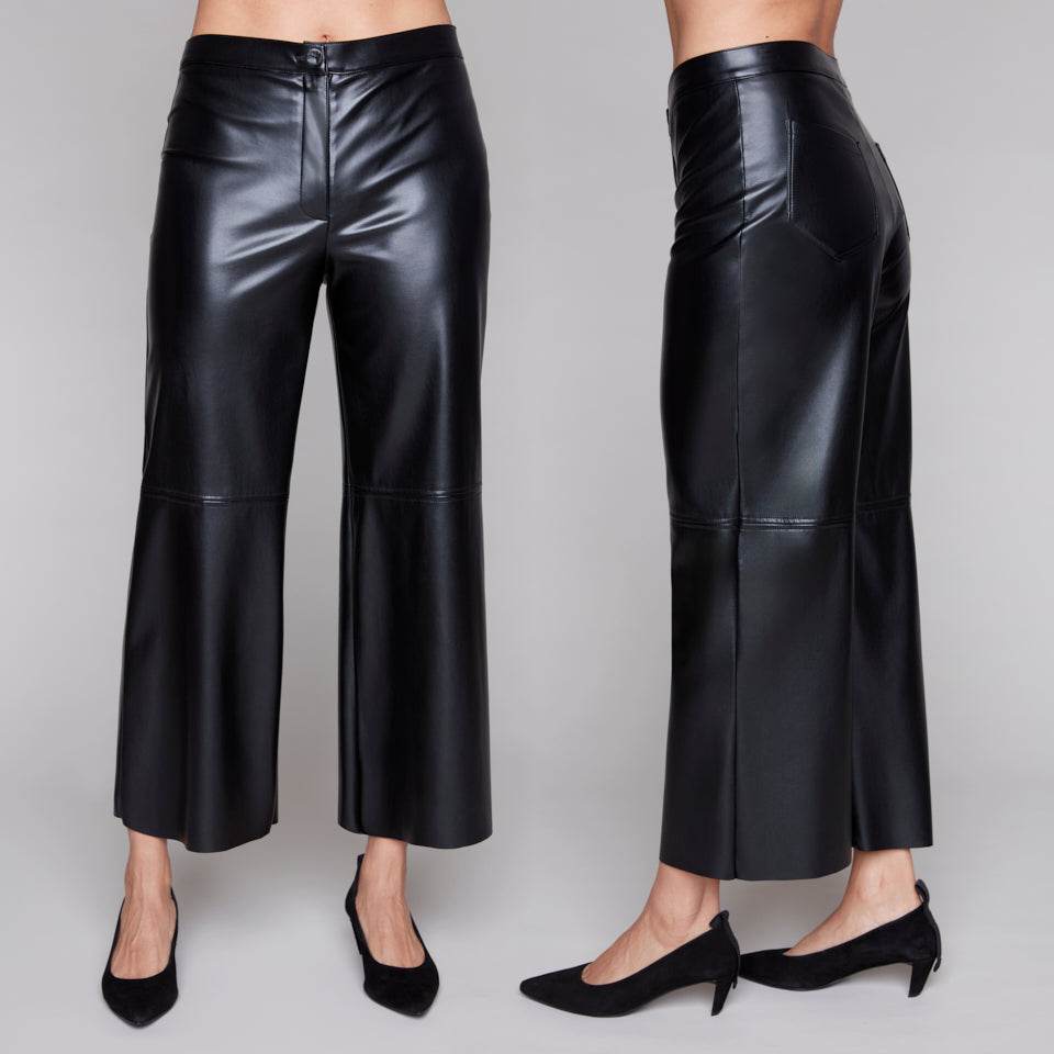 Vegan Leather Crop Pants - Dream Pants