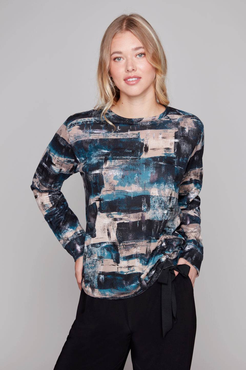 Tie Bottom Knit Top - Dream Pants