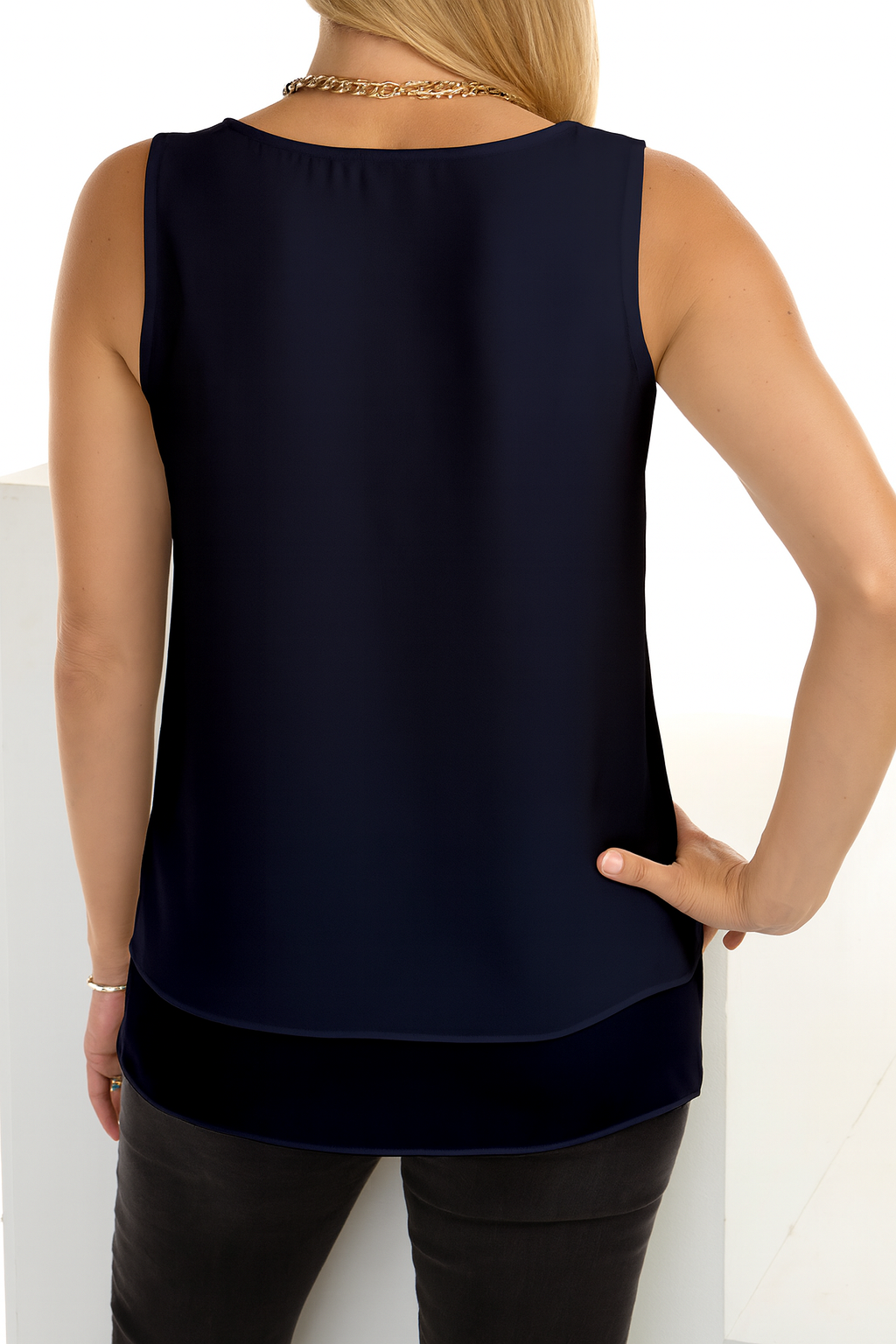 Basic Sleeveless Cami Top Frank Lyman