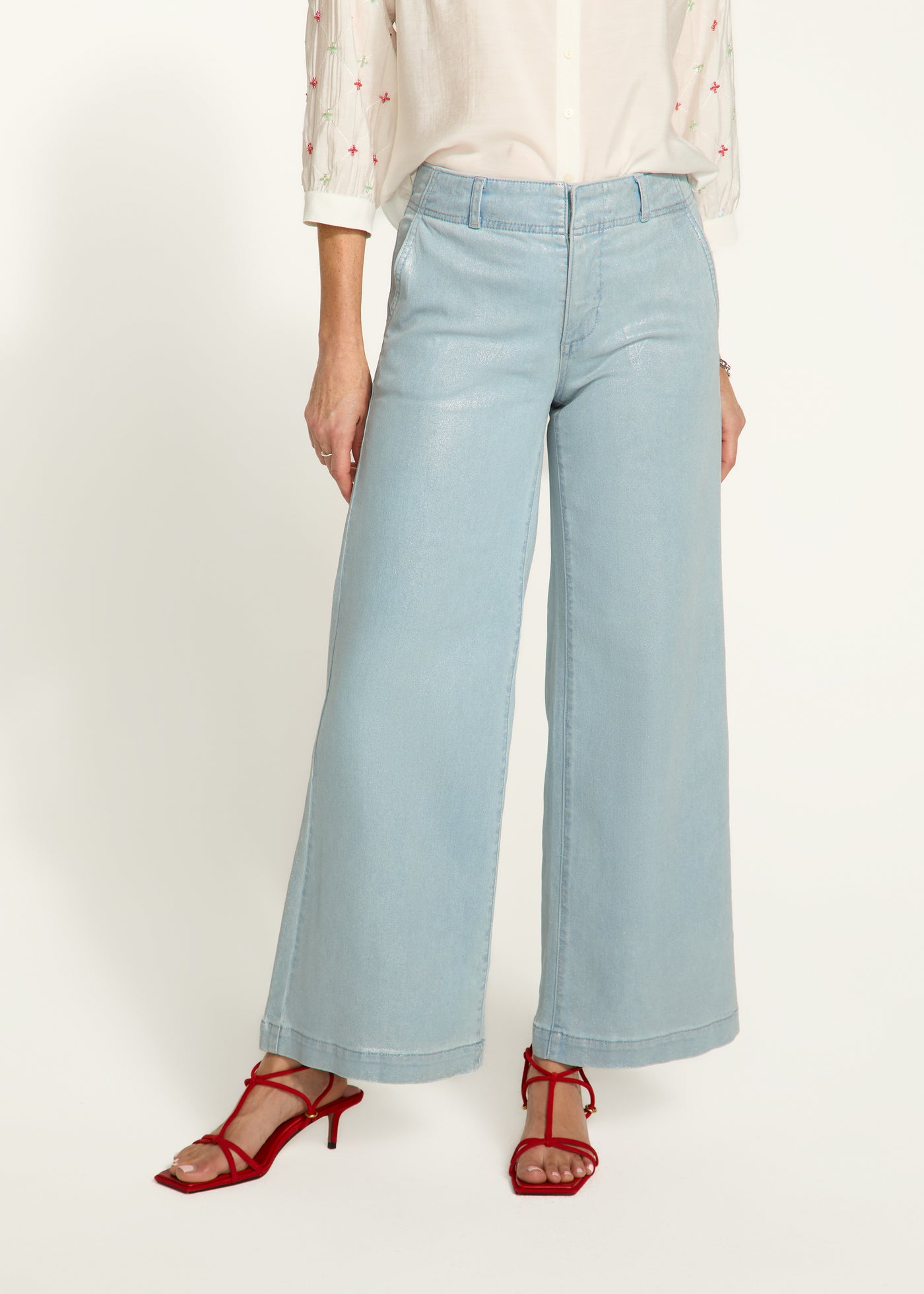 Christina Coated Trouser French Dressing Jeans