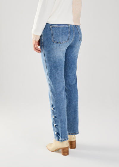 Suzanne Straight Ankle French Dressing Jeans