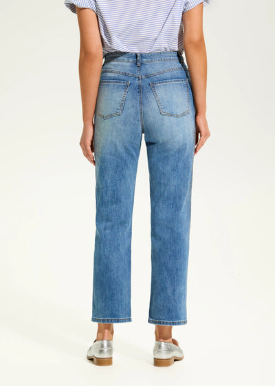 Suzanne Straight Ankle Denim French Dressing Jeans