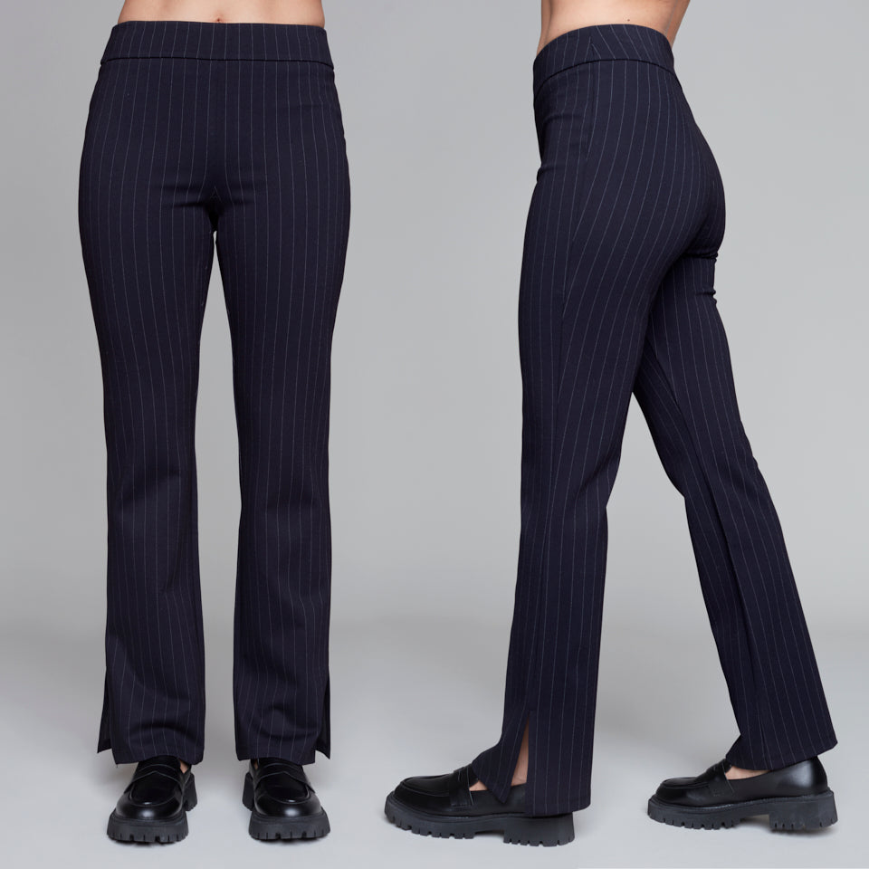 Stripe Pants Carre Noir