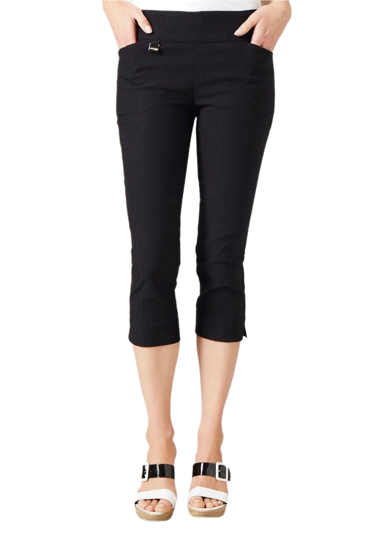 Essentials Slim Capri Pants, Magical Lycra Lisette L