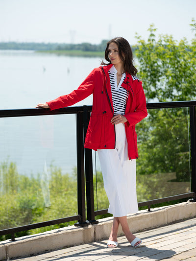 Hooded Adjustable Jacket Alison Sheri