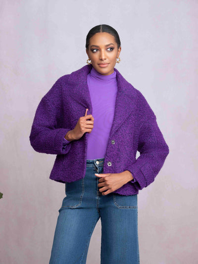 Textured Boucle Jacket - Dream Pants