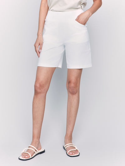 Pull-On Stretch Shorts Charlie B