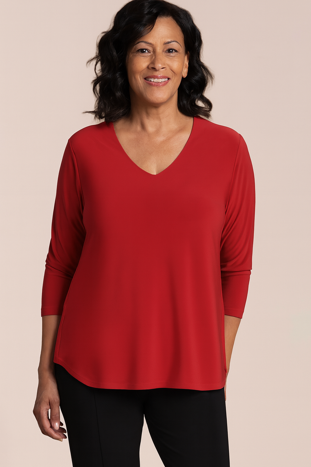 Go To Soft V-Neck Top Sympli